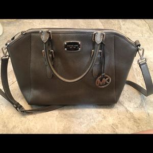 Michael Kors Gray Satchel with strap